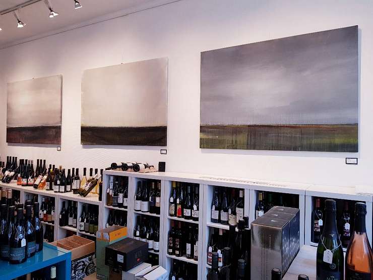 Wijn & Kunst atelier Den Haag Expositie : Rineke Kop (2)