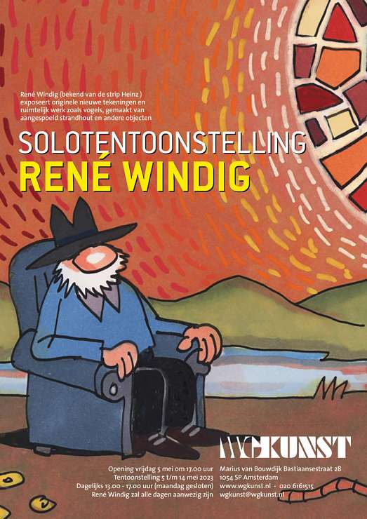 WG Kunst Solotentoonstelling René Windig