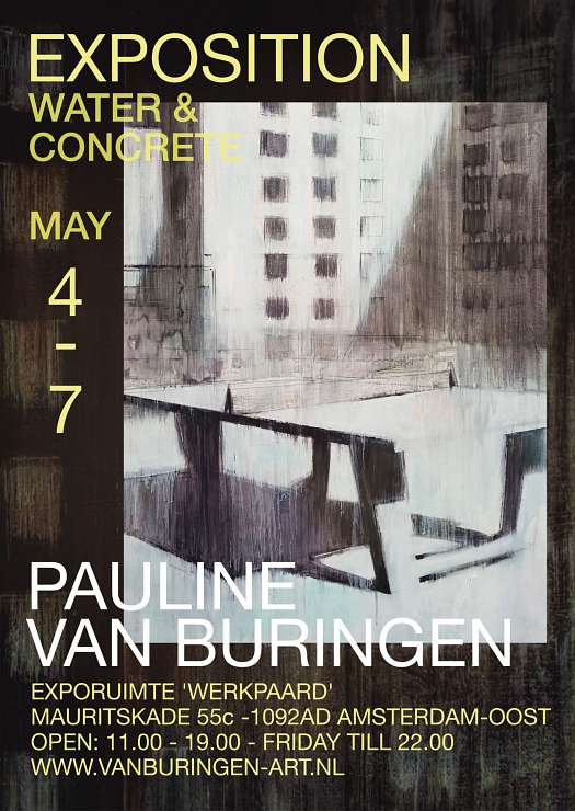 pauline van buringen | grafisch realisme Water & concrete - Pauline van Buringen - solo-expositie