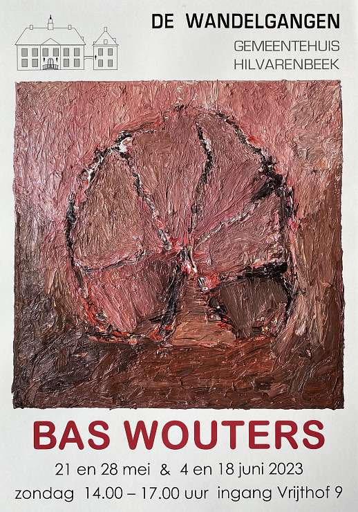 Bas Wouters galerie De Roos, Tilburg. Solo tentoonstelling (meer info volgt).
