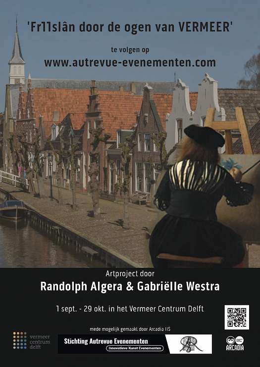 Randolph Algera - Duo-expositie Randolph Algera & Gabriëlle Westra: 'Fr11slân door de ogen van Vermeer' in het Vermeer Centrum Delft