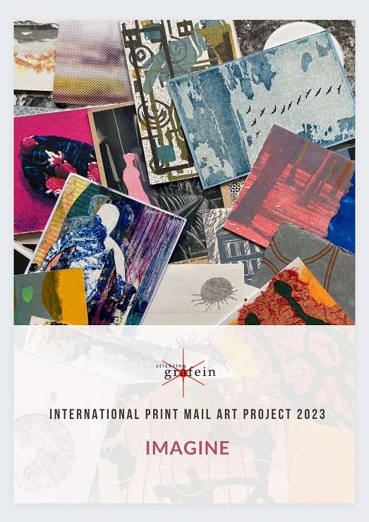 Sona Sahakian International Print Mail Art ''Imagine'' 2023 (IMAP)