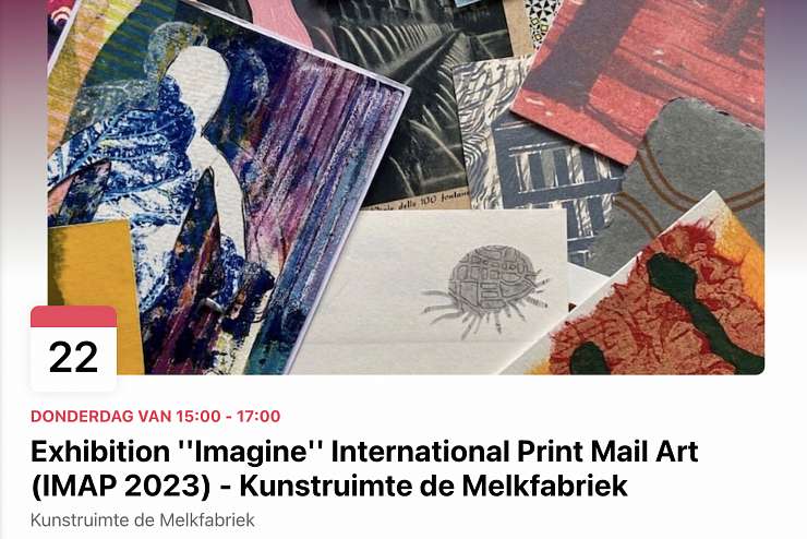 Sona Sahakian International Print Mail Art ''Imagine'' 2023 (IMAP) (3)