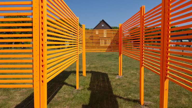 Kunstconstructie Kunstroute Klifhanger | The grass is greener on the other side (3)