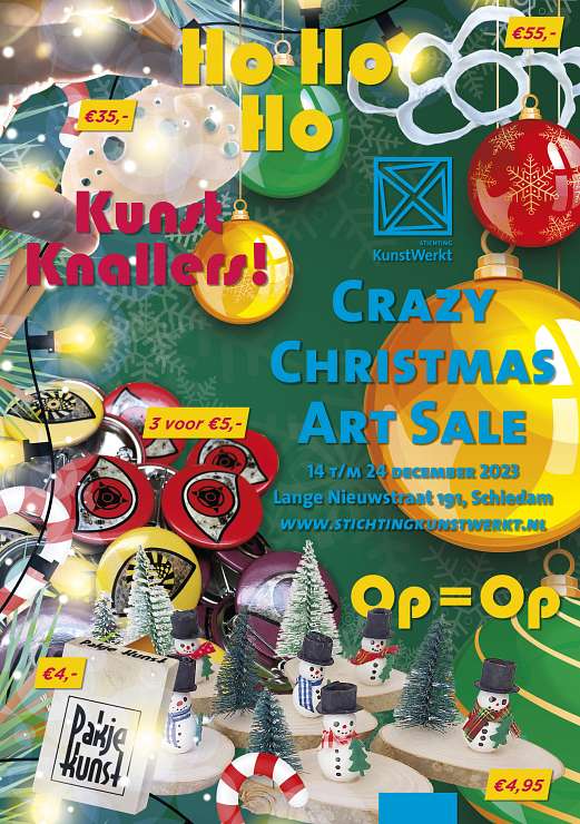 KunstWerkt The Crazy Christmas Art Sale