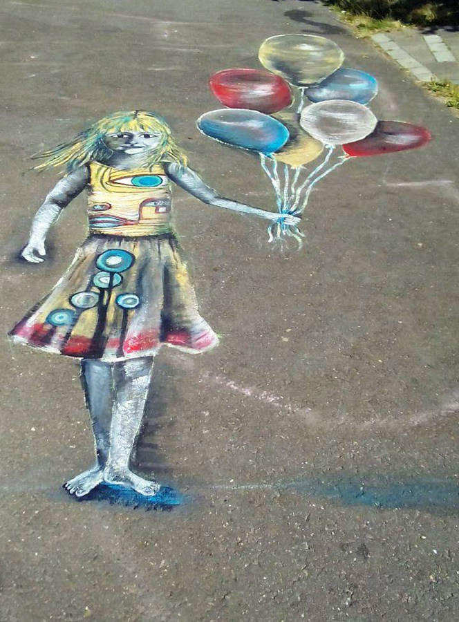 IVEE / Ilse Verheijen Celebrate Art - World Street Painting