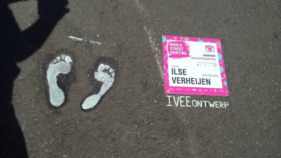 IVEE / Ilse Verheijen Celebrate Art - World Street Painting