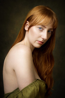 Natural Redhead Artistic Nude Model