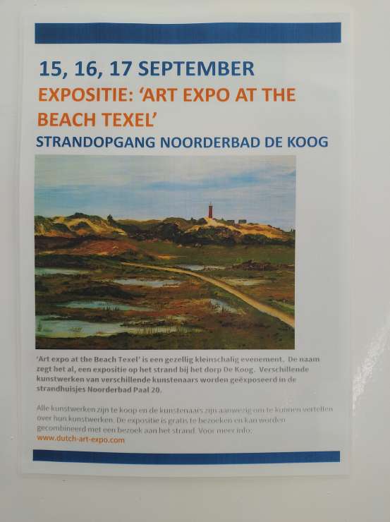 Bert Weening Art Expo At The Beach Texel