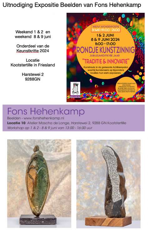 Fons Hehenkamp Kunstroute Achtkarspelen in Friesland