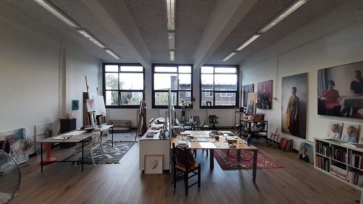 Rosa Boomsma ( Rotterdam ) Atelier / werkruimte (3)