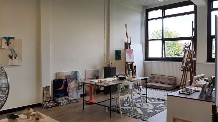 Rosa Boomsma ( Rotterdam ) Atelier / werkruimte (4)